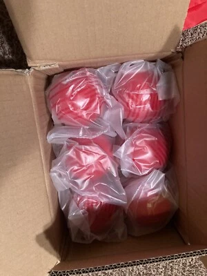 6 Ea 3.2” 15 Oz PowerNet Weighted Softball Baseball Hitting Batting Train Balls - Image 1 of 3