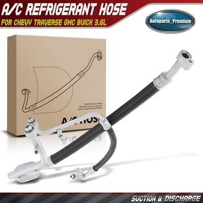 Conjunto de manguera colector de aire acondicionado - Conjunto de succión y descarga para GMC Buick Chevy Foto 1 de 4