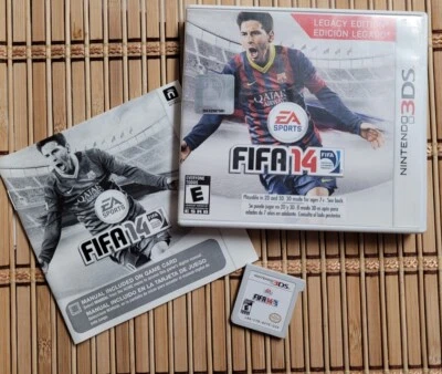 FIFA Soccer 14 Legacy Edition for Nintendo 3DS 2DS Lionel Messi - Image 1 of 4