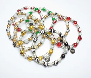 Open Bangle Bracelet Wholesale Lot 12 pcs Faith Angel God Encourage Message - Picture 1 of 12