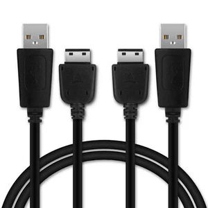 2x 18 Pin Connector Phone Charger Samsung SGH-J700 GT-E2550 SGH-L310 Black - Picture 1 of 5