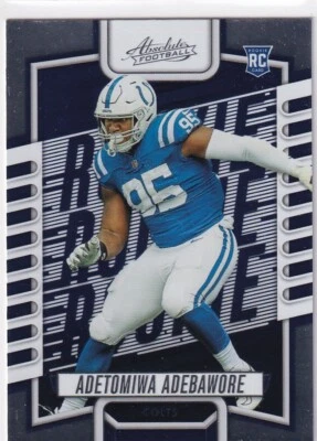 2023 Panini Absolute - Rookies Adetomiwa Adebawore #194 (RC) - Image 1 of 2