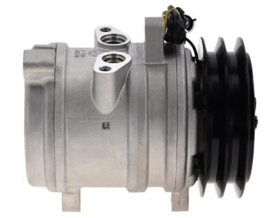 NEW OEM AC COMPRESSOR FITS JOHN DEERE TRACKTOR- OEM # 22E-979-1110, 3541139M91 - Image 1 of 4