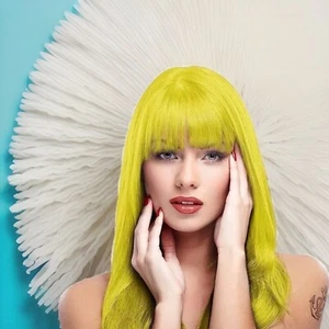 Sunshine MANIC PANIC Yellow Semi Permanent Hair Color Dye Cream Classic 4 oz - Picture 1 of 18