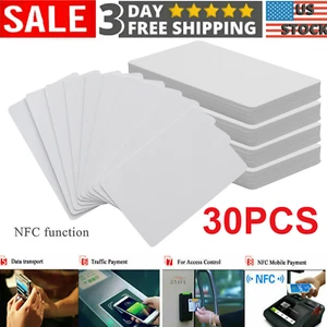 30x Ntag215 Nfc Tags Ntag 215 Cards Waterproof Rfid For Tagmo Android USA - Picture 1 of 12