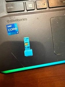 PRINTER CHIP 206 A C W2111A BLUE CYAN - Picture 1 of 2