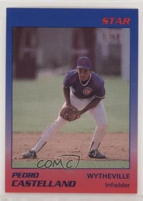 1989 Star Wytheville Cubs Pedro Castellano #5 - Image 1 of 2