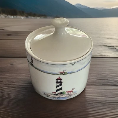 Azucarero costero de gres diseño faro Foto 1 de 3