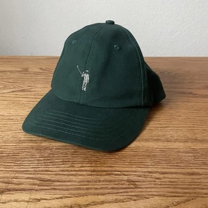 William Murray Hat Cap Strap Back Green Cotton Embroidered Golfer Dad Hat Mens - Picture 1 of 7
