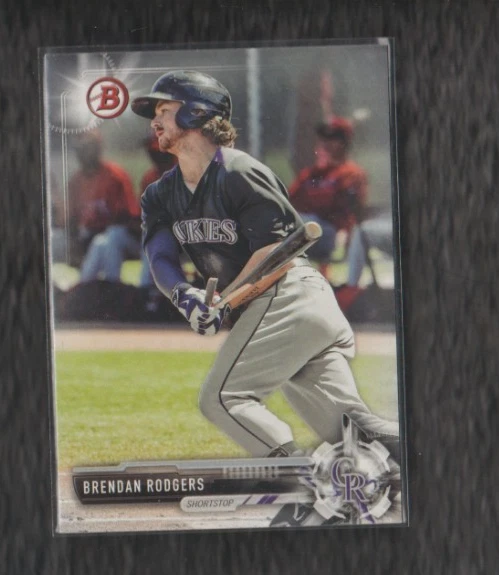 2017 Bowman Draft Brendan Rodgers - Image 1 of 1