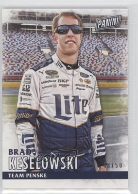 2016 Panini Black Friday Thick Stock /50 Brad Keselowski #30 - Image 1 of 2
