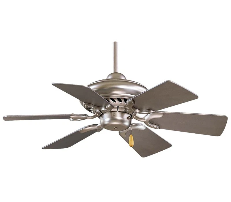 Minka-Aire F562-BS Supra 32 Inch Pull Chain Ceiling Fan in Brushed Steel Finish - Image 1 of 1