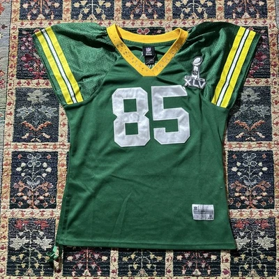 Reebok Green Bay Packers Women's Size XL Greg Jennings #85 Jersey - Image 1 of 4