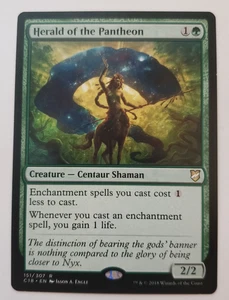 1x Herald of the Pantheon Commander 2018 MTG Magic the Gathering NM - Picture 1 of 1