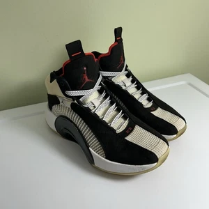 Air Jordan Shoes Youth 7Y Black Red 35 Bred Basketball Athletic CQ9433-001 Flaw - Picture 1 of 12