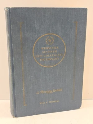 A Merriam Webster’s New Collegiate Dictionary Hardcover Book 2nd Edition 1969 - Image 1 of 4