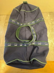 VTG GOLDMAN SACHS Banker Bag Canvas Gym Duffle 19x10" No Crossbody Strap - Picture 1 of 5