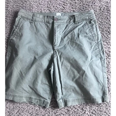 Pantalones Cortos Chinos GAP Caqui Mujer Talla 10 9 pulgadas Entrepierna Verde Oliva Informales Foto 1 de 4