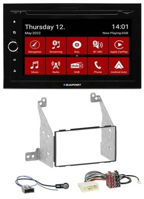 Blaupunkt MP3 DVD Bluetooth DAB 2DIN USB Autoradio für Nissan Pathfinder 07-13 - Bild 1 von 4