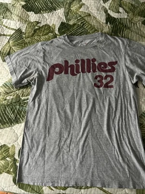 Футболка бейсбольная Philadelphia Phillies Steve Carlton ретро MLB - Изображение 1 из 4