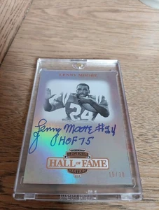 2012 Press Pass Legends Hall of Fame Edition Lenny Moore Auto /30 - Picture 1 of 4