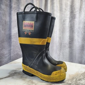 Servus FireFighter Hergestellt in den USA Stahlkappe Stiefel Herren 8 Weite - Bild 1 von 17