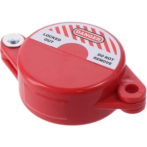 Plastic Red Secure Lock Device Red Water Spigot Lock  Faucet Devices - Picture 1 of 11