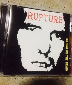 RUPTURE. KILLING ON THE BRAIN. PERTH  HARDCORE  PUNK. KBD GRINDCORE - Picture 1 of 2