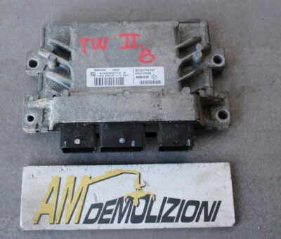 8200774747 CENTRALINA MOTORE RENAULT TWINGO II 1.2 BENZINA - Immagine 1 di 4