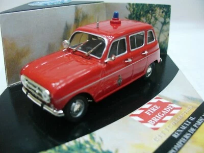 WOW EXTREMELY RARE Renault 4L Pompiers de Paris 1968 1:43 City-Vitesse-Spark - Image 1 of 3
