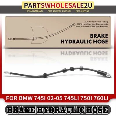 Manguera hidráulica de freno delantero izquierdo o derecho para BMW 745i 2002-2005 750i 2006-2008 Foto 1 de 4