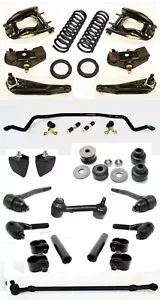 1965-1966 Mustang 6 cyl Suspension Kit Control Arms Spring Saddle Tie rods Sway - Picture 1 of 12