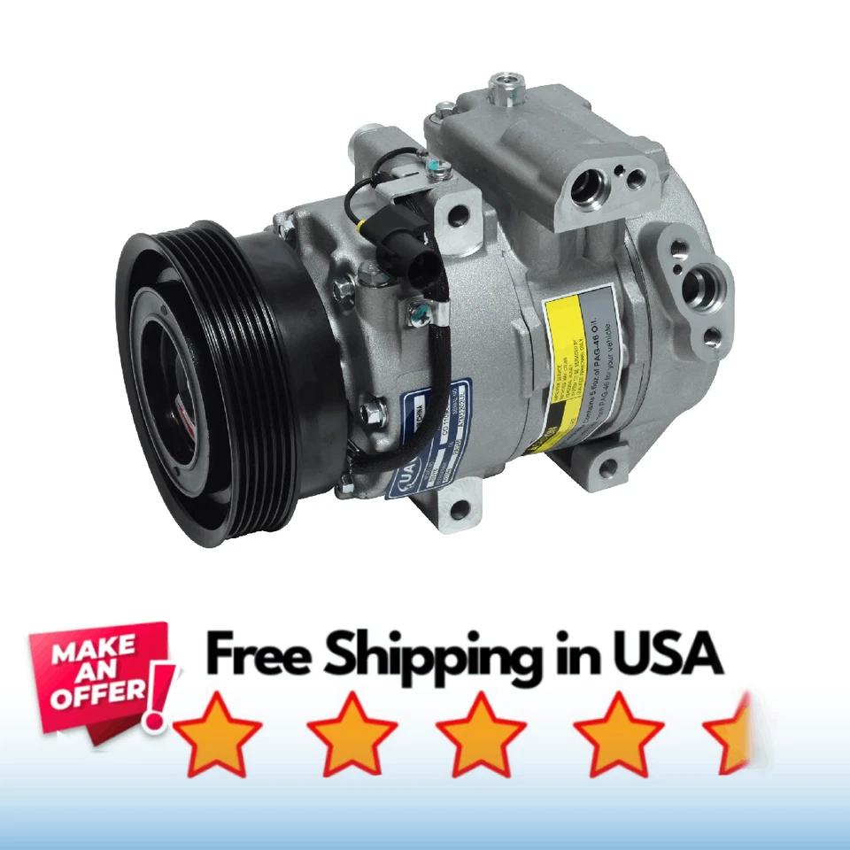 Compresor aire acondicionado apto para Kia Forte 10-13, Kia Forte Koup 10-13, Kia Forte5 12-13 Foto 1 de 1