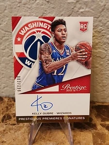 2015 kelly oubre prestige prestigious premieres signatures rookie auto #/299 - Picture 1 of 4