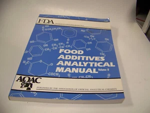Food Additives Analytical Manual Volume 2 by US FDA  AOAC  ISBN 093558434x - Picture 1 of 4