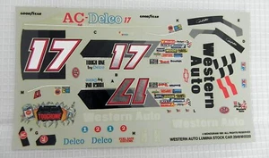 Monogram NASCAR #17 AC-Delco Rare Waterslide Decals 1/24 - Bild 1 von 5