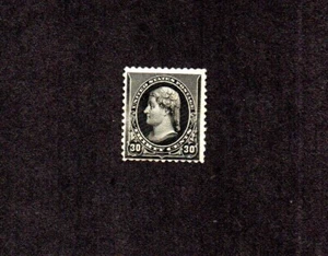 UNITED STATES. 1890. SCOTT# 228. 30 CENTS BLACK. THOMAS JEFFERSON. UNUSED/OG - Picture 1 of 2