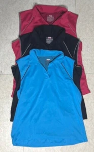 Danskin Now Athletic Semi Fitted No Sleeve Shirts Womens Size XL ~ 3 Shirts - Picture 1 of 10