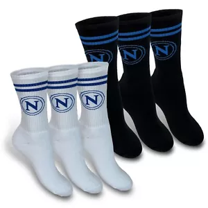 6 paia Calze corte S.S.C. Napoli Sport unisex in spugna prodotto ufficiale - Imagen 1 de 6