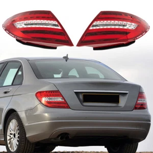 Luz trasera izquierda + derecha para Mercedes Benz 2011-2014 W204 C250 C350 C63 - Imagen 1 de 10