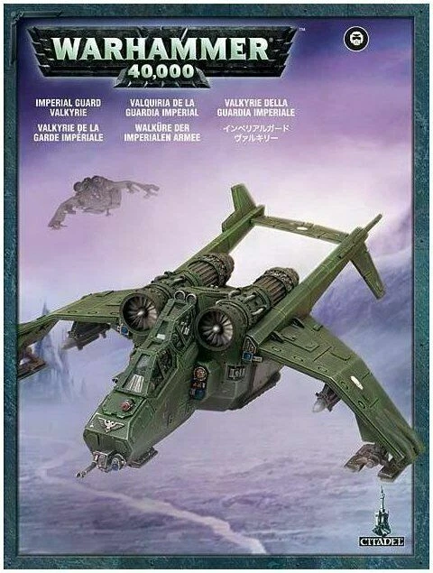 Games Workshop Warhammer 40K Astra Militarum Valkyrie Tabletop and Miniature Game