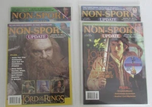 Lord of the Rings Masterpieces Two Towers Return King Lot of 4 Non-Sport Update - Zdjęcie 1 z 5
