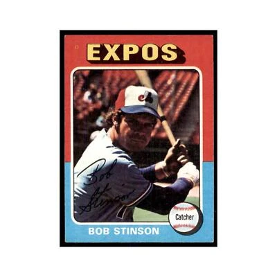 1975 Topps Bob Stinson Montreal Expos #471 - Image 1 of 3