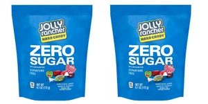 Zero Sugar Jolly Rancher Hard Candy - Assorted Flavors - 2 Bags x 6.1 oz Each - Picture 1 of 1