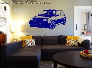 Renault 5 gt Turbo Raider - WALL ART STICKER DECAL - Picture 1 of 3