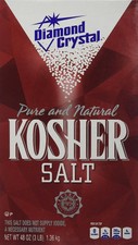 Diamond Crystal Pure & Natural Kosher Salt 1.36kg