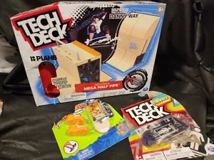 Tech Deck Danny Way Mega Half Pipe X Connect + Cory Kennedy board+hot wheel READ - Picture 1 of 20
