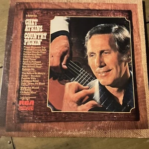 CHET ATKINS COUNTRY PICKIN/Gatefold STEREO/EX/VG-Poly Album Outer Sleeve ** - Picture 1 of 8