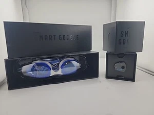 Gafas de natación deportivas profesionales Finis Smart ~ azules usadas  - Imagen 1 de 2