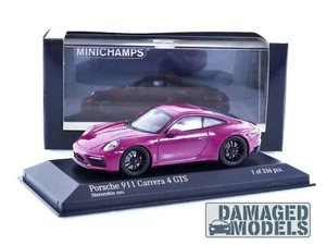 BESCHÄDIGTES MODELL FD #73 - MINICHAMPS 1/43 - PORSCHE 911 (992) Carrera GTS - 2019 - Bild 1 von 8